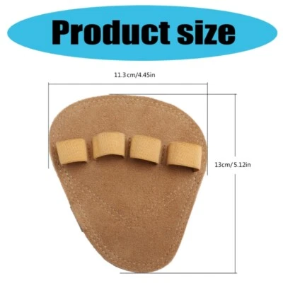 Gym Gloves Hand Grip Lifting Hand Pad for Weightlifting Fitness Powerlifting - Image 1 of 4