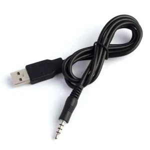 2Pcs 3.5MM AUX Audio To USB2.0 Cable Adapter Cord For Car MP3 -Fast Shipping - Photo 1 sur 1