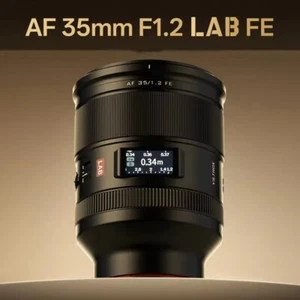 VILTROX AF 35mm F1.2 LAB FE Auto Focus Full Frame Lens for Sony E-Mount Cameras - Picture 1 of 13