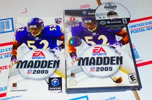 Madden NFL 2005 Football EA Sports Nintendo Gamecube KOMPLETT IN BOX CIB Handbücher - Bild 1 von 4