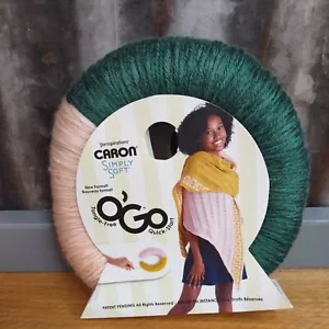 Caron Simply Soft O' Go Tangle Free Yarn Monsteria/Lt Country Peach Acrylic Med4 - Picture 1 of 3