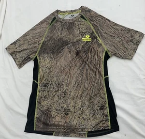 Mossy Oak Obsession Men's Shirt Outdoors M (38-40) Green Camo Dri More Tech - Picture 1 of 7