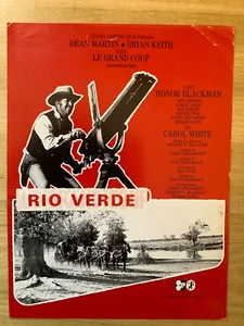 Dossier de presse » RIO VERDE « 1971- Dean MARTIN- Brian KEITH- Carol WHITE « - Photo 1/7