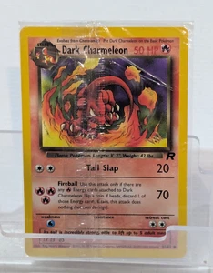 Dark Charmeleon GOLD W STAMP Pokemon WOTC Team Rocket 32/82 *SEALED MINT* - Picture 1 of 11