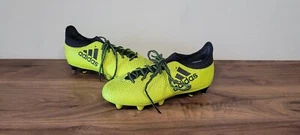 Adidas Techfit X17.3 Lime Green Football Boots UK Size 5.5 - Picture 1 of 12