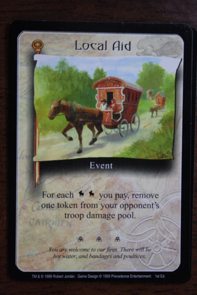 The Wheel of Time CCG-"Local Aid" - Image 1 of 1