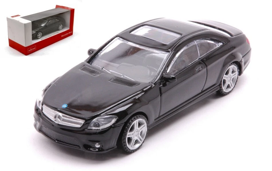Modellino auto scala 1:43 MERCEDES CL63 AMG BLACK diecast modellismo statico - Immagine 1 di 1