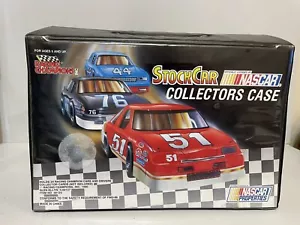 Racing Champions 1990 Stock Car NASCAR estuche de coleccionista 12 coches 12 tarjetas 2 bandejas - Imagen 1 de 6