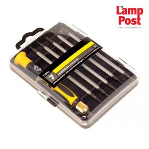 CK Tools T4896 Precision Multi Blade Screwdriver Set - 7 Piece SL/PH/TX - Picture 1 of 2