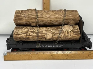 Jersey Jim Beam y Western J&W LOG CAR TREN TREN DECANTADOR, con caja original - VACÍO - Imagen 1 de 11