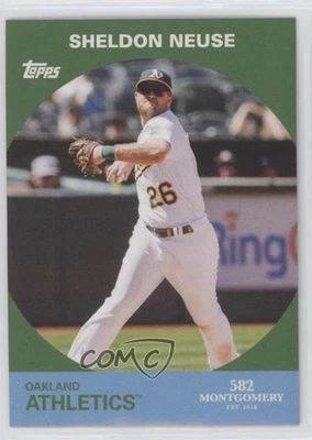 2022 Topps 582 Montgomery Club Set 5 Sheldon Neuse #17 - Image 1 of 2
