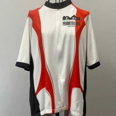 Nike Dri-FIT Cycling Jersey XL Pennsylvania Perimeter Ride White Red Black - Image 1 of 3