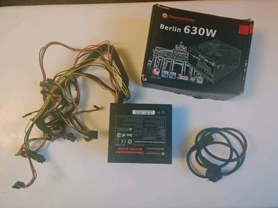 Thermaltake W0393RE Berlin 630W  PC-ATX-Netzt. 80-Plus-Bronze leiser 120 Lüfter - Bild 1 von 3