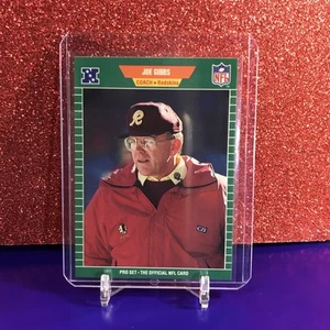 Vtg 1989 Pro Set I #440 JOE GIBBS RC Washington Redskins HC NFL HOF Nascar NM/Mt - Picture 1 of 4