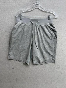 Lululemon Shorts Mens Sz M Gray T.H.E. Linerless Short 9 Running Gym Hiking Yoga - Picture 1 of 9