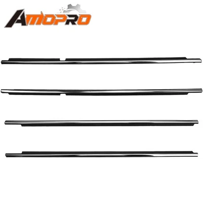 4x Door Belt Weatherstrip for Toyota Land Cruiser Lexus LX470 98-07 Front & Rear Foto 1 de 4