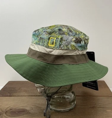 New BUFF Explore Booney Hat National Geographic UPF 50 Lightweight Packable - Image 1 of 4