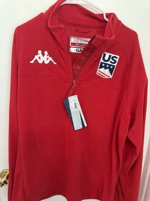 Pullover Fleese 2XL EE. UU. Ski & Snowboard Kappa Quater Cremallera NUEVO Foto 1 de 4