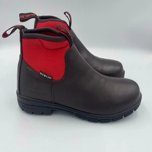 Stivali impermeabili Dublin Nelson Neo pull on equitazione marrone 7,5 nuovi rossi - Foto 1 di 9