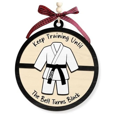 Adorno - Adorno Navidad 2025 - Regalos Taekwondo Regalos para Niños, Karate Foto 1 de 4