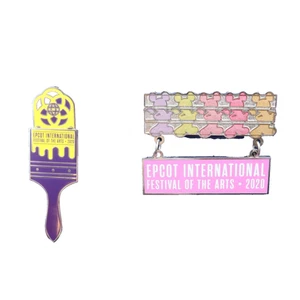Disney Pin Epcot Festival of the Arts 2020 Lot Limited Edition of 2000 - Picture 1 of 9
