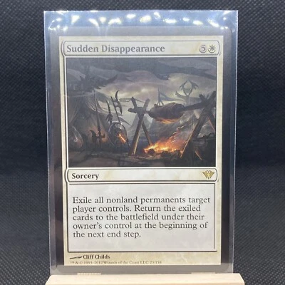 MTG Sudden Disappearance GREAT Condition  Dark Ascension 23/158 Regular Rare - Image 1 of 2