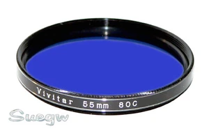 55 mm Vivitar 80C Objektivfilter - Bild 1 von 2