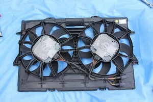2013-2017 Audi A6 A7 S4 S5 Radiator Fan Fans With Shroud - Picture 1 of 2