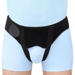 Men Hernia Support Belt Sports Inguinal Groin Hernia Pain Relief Truss Brace AU - Picture 1 of 11