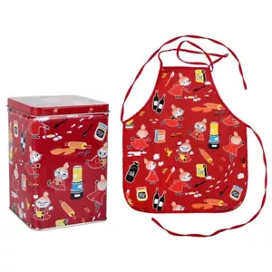 Moomin Little My Baking Apron in Tin Red Martinex - Picture 1 of 4