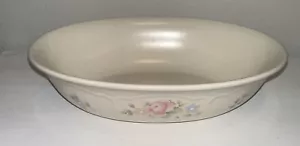 Pfaltzgraff Tea Rose Oval Serving Bowl/ Dish 10 Inch - Picture 1 of 6