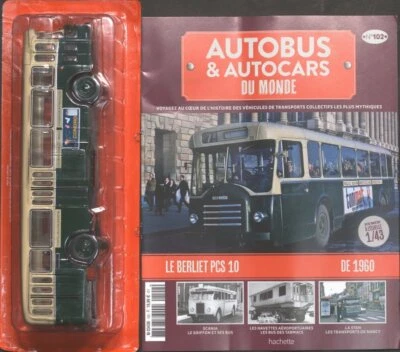 AUTOBUS  DU MONDE N°102  LE BERLIET  PCS  10  DE 1960  NEUF - Photo 1/3
