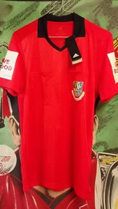 Irish Soccer Referees Society (neu Etikett) Adidas Fußballtrikot (Erwachsene klein) - Bild 1 von 6