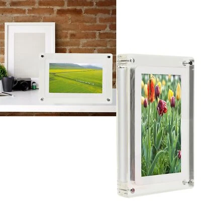 7in Digital Picture Frame With Speaker 1500mAh 4GB Smart Video Electronic SLK - Image 1 of 4