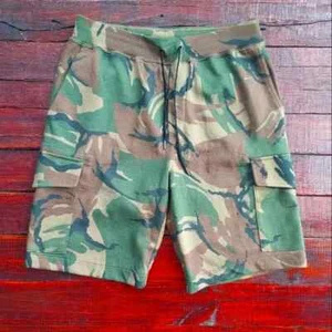 Polo Ralph Lauren Double Knit Camo Drawstring Performance Cargo Short NEW Small - Picture 1 of 8