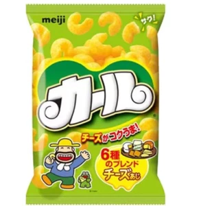 Meiji Carl Queso Sabor Maíz 64g de Japón Snack Japonés - Imagen 1 de 2