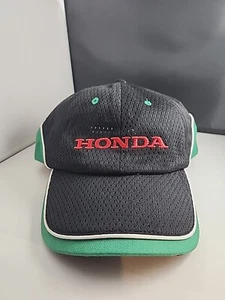 Honda Factory Hat Mesh Embroidered Striped Strapback Hat Cap Motorcycles Cars - Picture 1 of 8