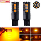 No Resistor Amber Yellow 7440 T20 W21w Wy21w Led Bulbs Turn Signal Lights Canbus