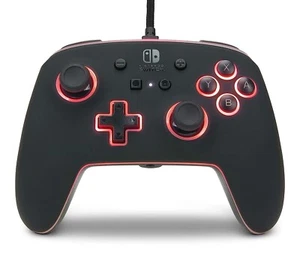 PowerA Enhanced Wired Controller for Nintendo Switch - Spectra Black™ - Picture 1 of 15