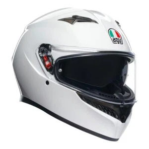 AGV K3 Seta White Full Face Motorbike Helmet - Picture 1 of 6