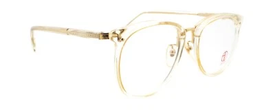 New Authentic Rare Alain Delon 3013 1 80s Vintage Clear Translucent Eyeglasses - Image 1 of 4