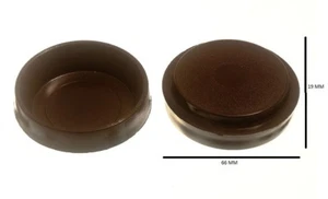 Rollen Möbel Boden Schutz Gleitet Plastik 60mm Packung 100 - Bild 1 von 1