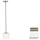 Kenroy Home "Matrielle" Mini Pendant Light - Brushed Steel - 80336Bs - New