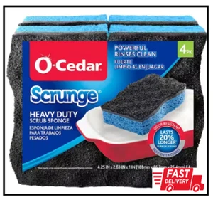 Scrunge Heavy Duty Scrub Sponge (4-Pack) - Picture 1 of 3