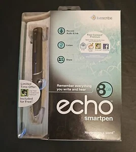 New SEALED Livescribe Echo Recording Smart Pen 8GB Mac Windows Compatible NIB - Photo 1/6