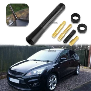 Para Ford Focus ST 07-2018 3" Antena Corta Mástil Radio Antena AM/FM Fibra de Carbono - Imagen 1 de 10