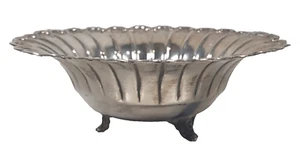 Vintage Sterling Silver .925 Footed Basket - Bowl - Bild 1 von 4