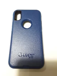Custodia OtterBox serie pendolari per iPhone X/XS - blu su misura - Foto 1 di 12
