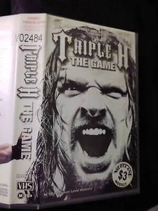 WWE WWF TRIPLE H THE GAME WRESTLING VHS VIDEO - Picture 1 of 3