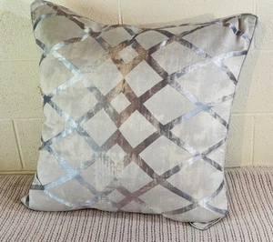 Hotel Collection Dimensional Euro Sham Set Luxus Grau/Silber - Bild 1 von 12